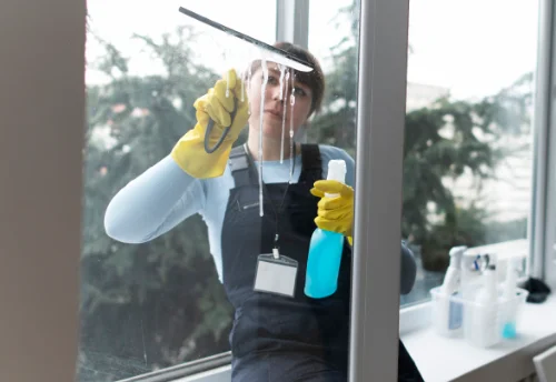 Nettoyage de vitres intérieures et extérieures à Saint-Vincent-de-Boisset